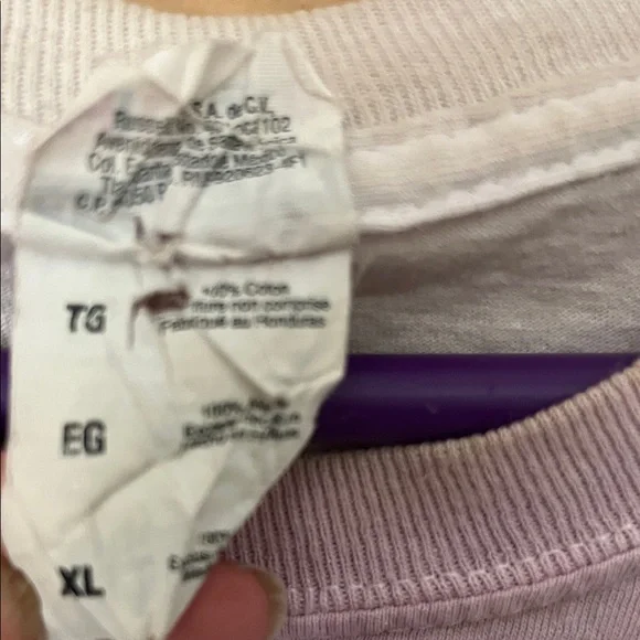 Vintage Purple Dolphin tie dye Graphic T-Shirt by The Mountain - Picture 3 of 9